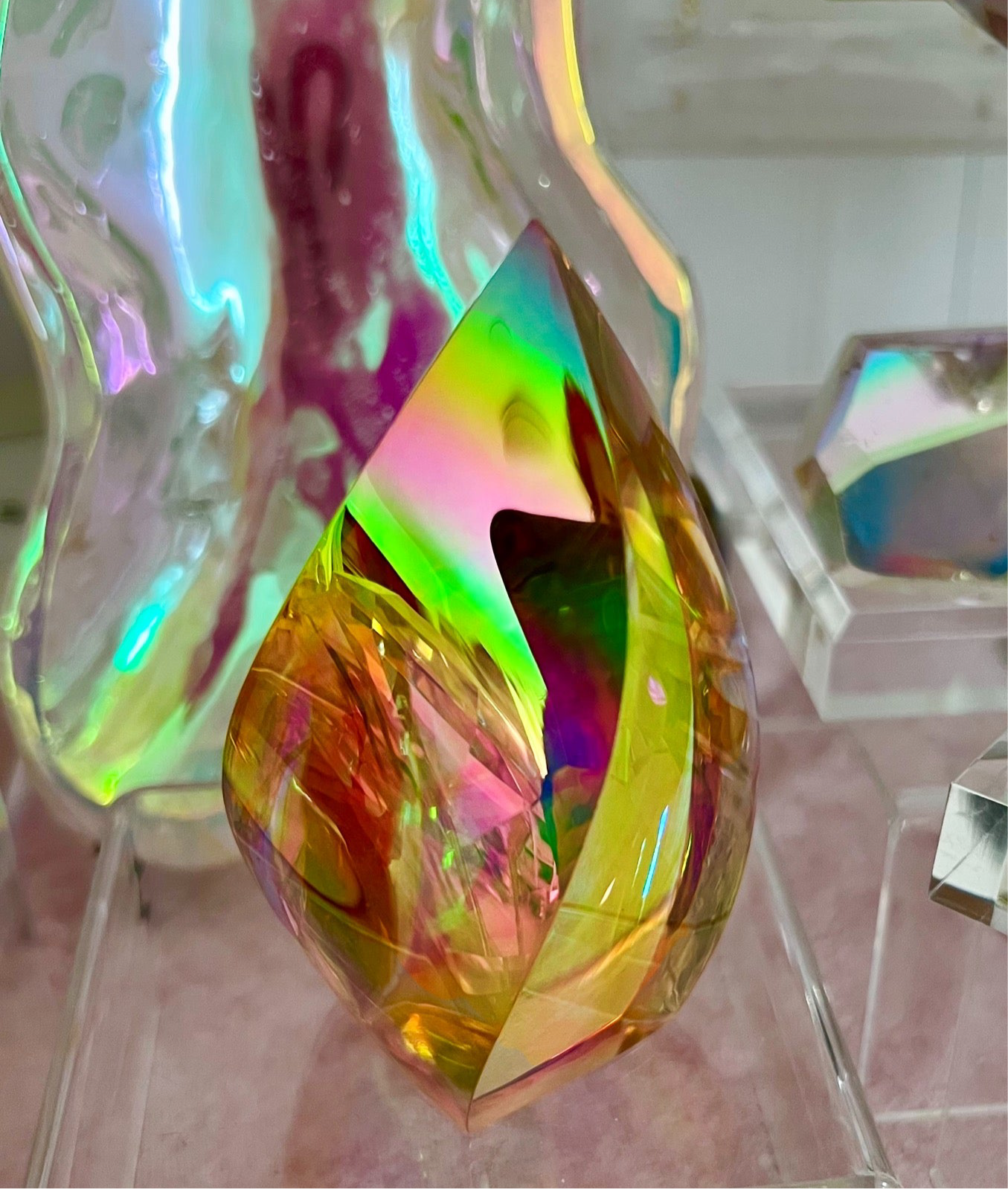AAA peach Angel aura flame, discontinued
