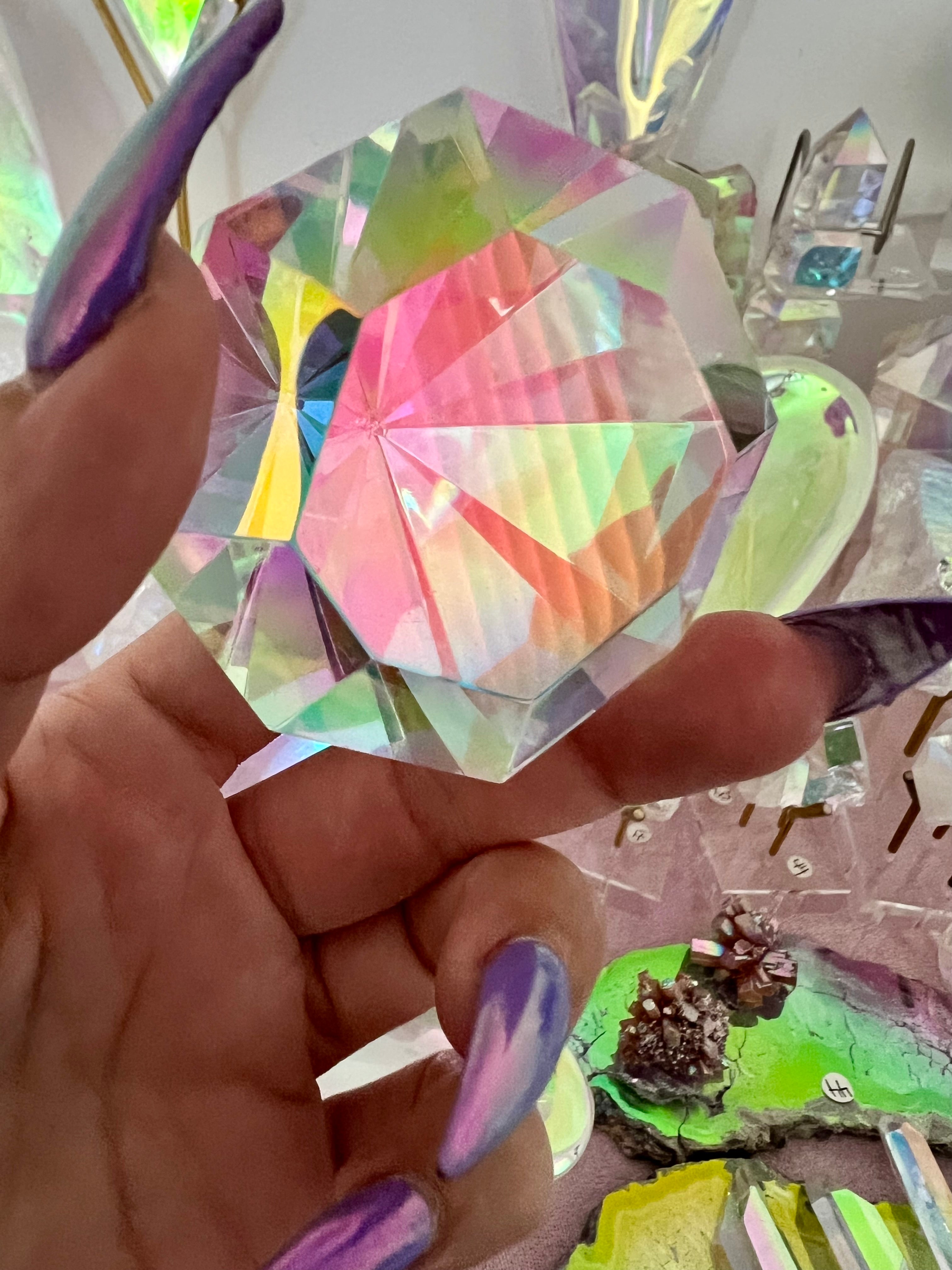 AAA Angel Aura Quartz Diamond