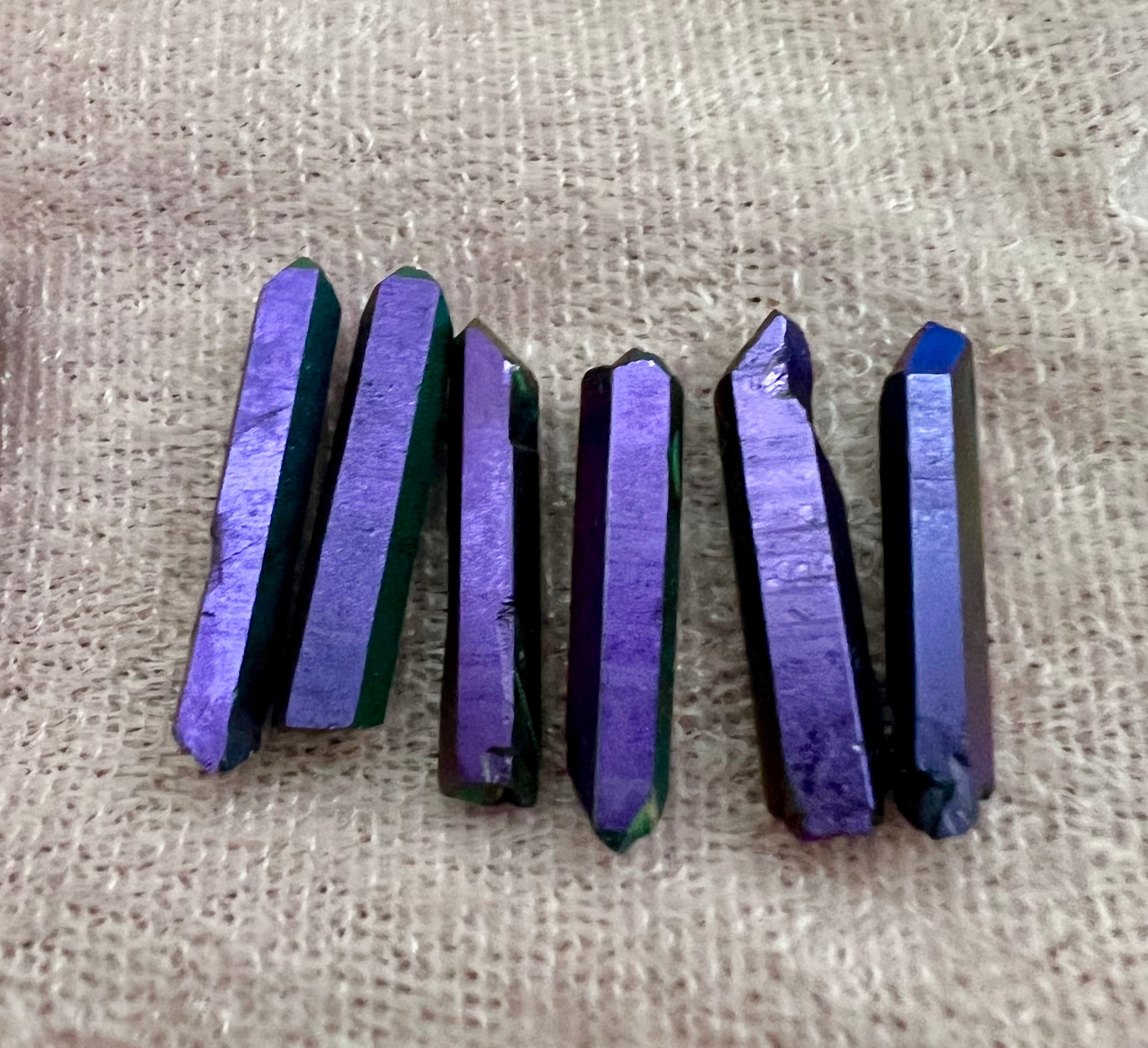 Discontinued Galactic Aura Lemurian Singer Quartz (intuitively chosen)