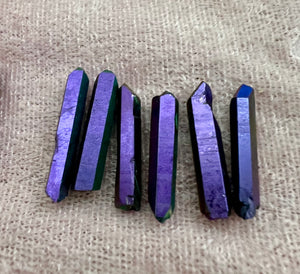 Discontinued Galactic Aura Lemurian Singer Quartz (intuitively chosen)