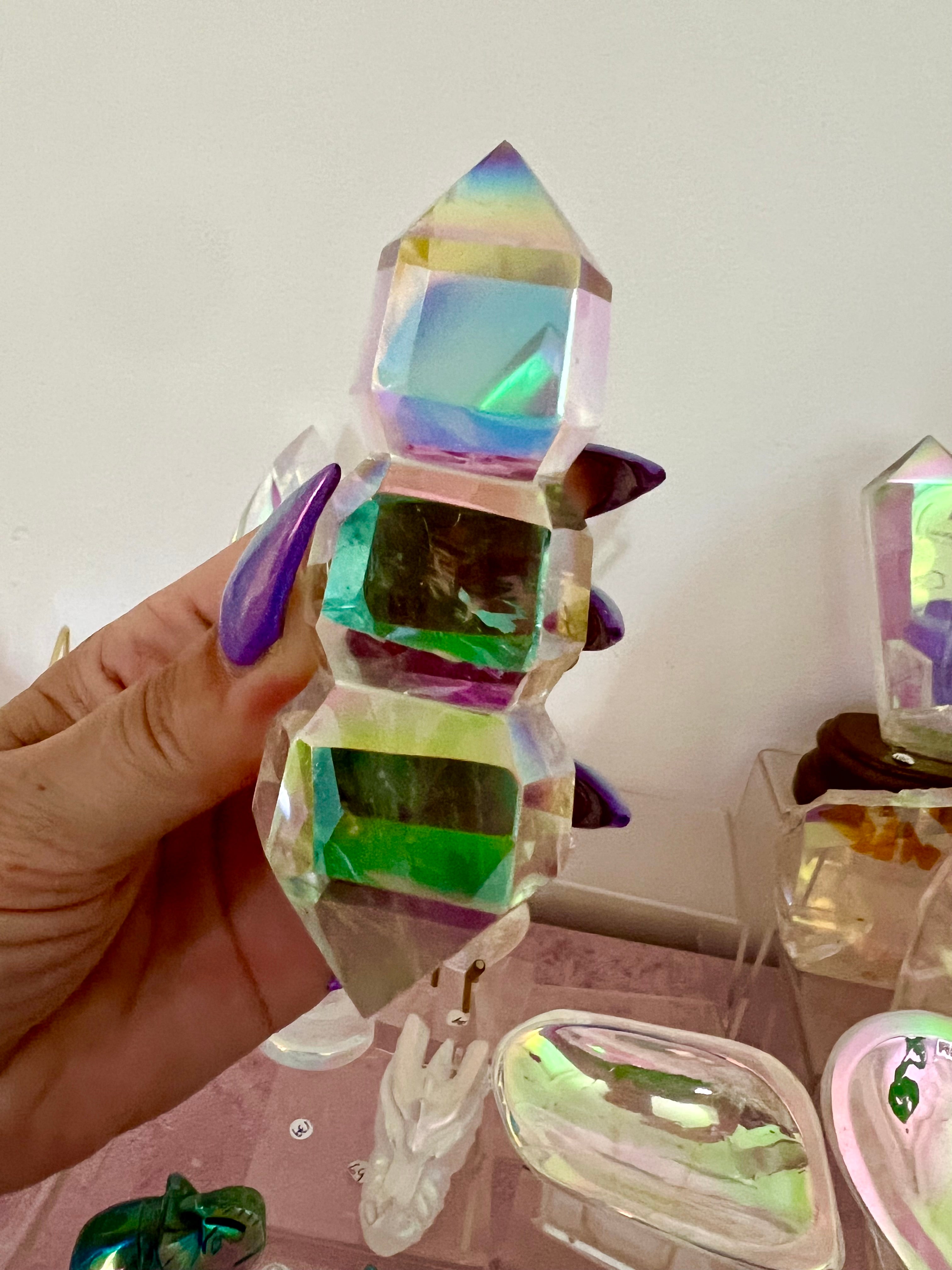 AAA Angel Aura Quartz DT Scepter