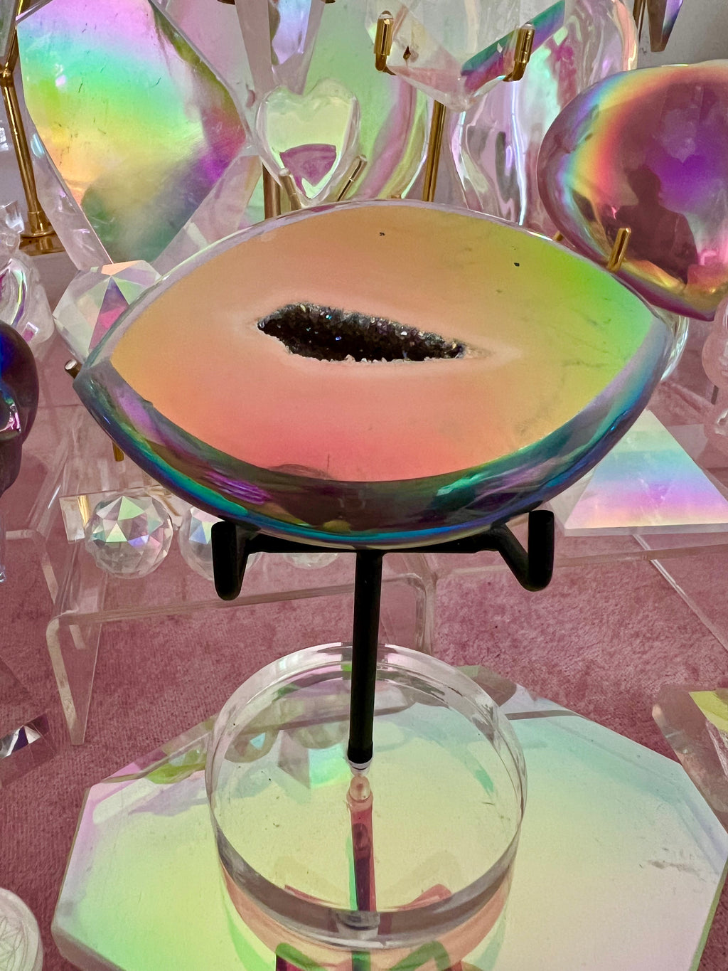 Druzy Agate Eye for protection