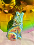 Aventurine Wolf Angel Aura Crystal