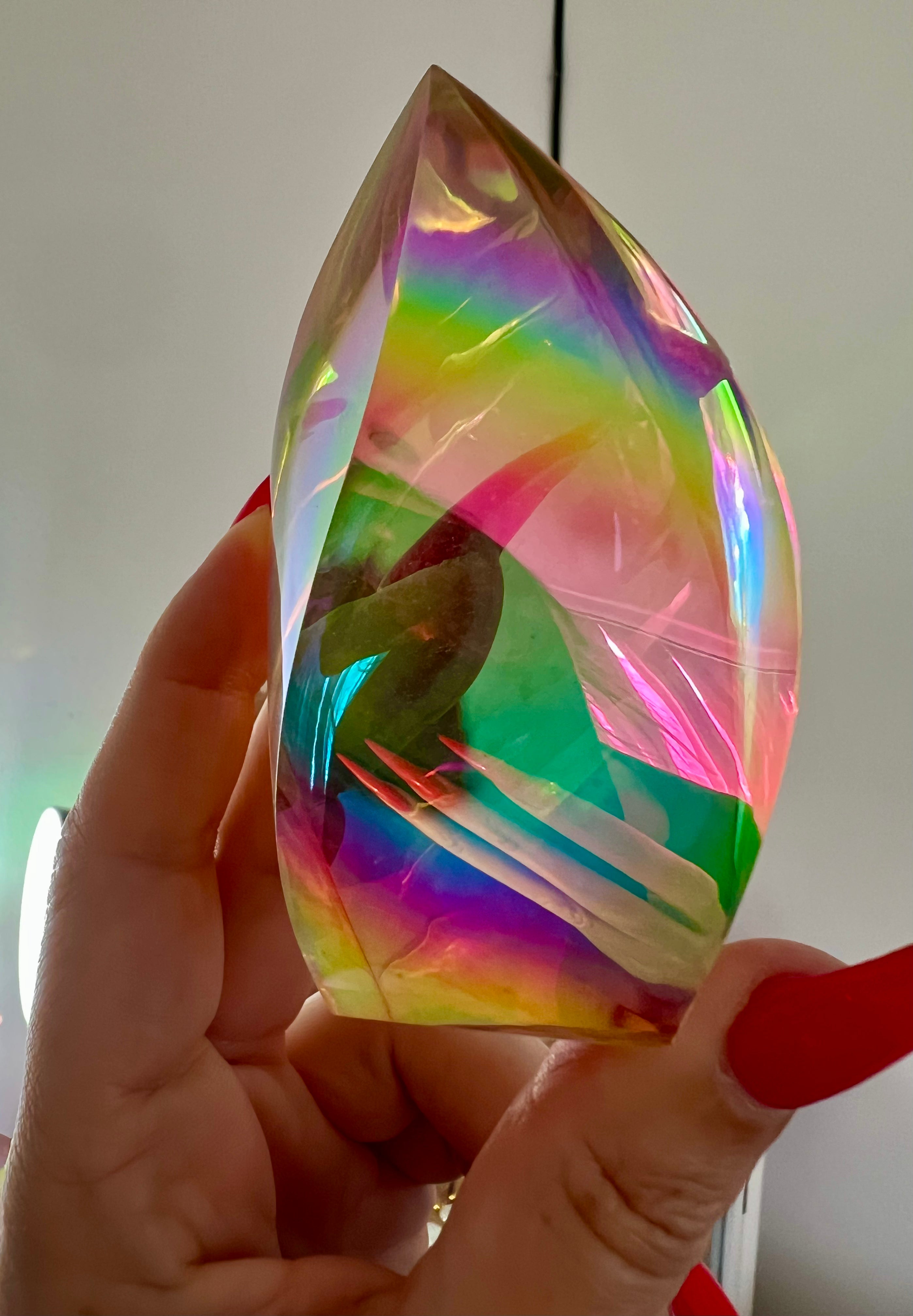 AAA peach Angel aura flame, discontinued