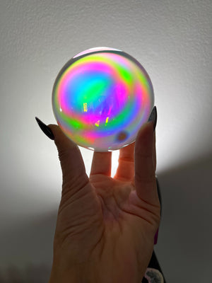 Extra large Angel Aura Crystal Sphere Ball