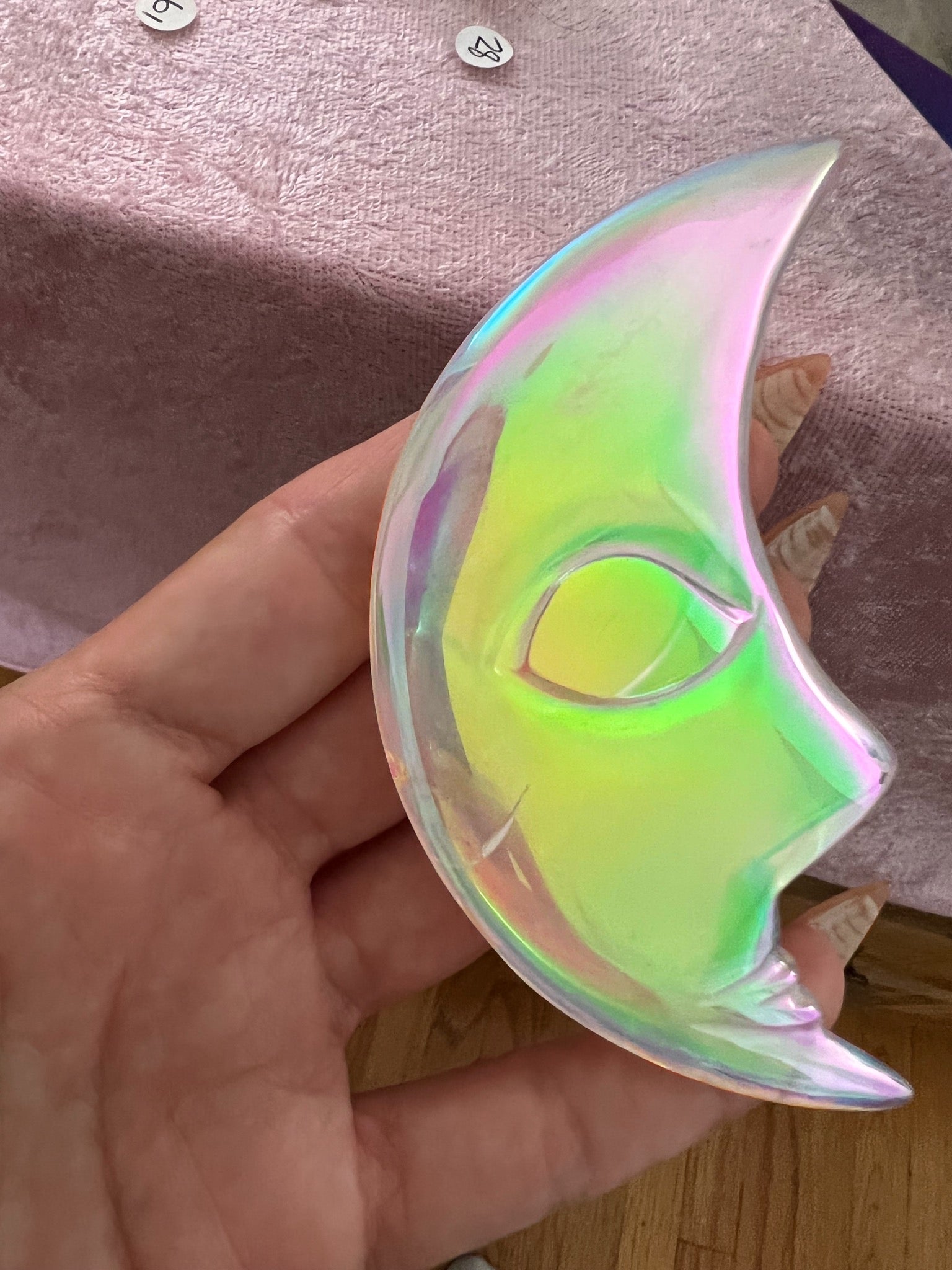 AAA Angel Aura Moon Slab w Stand